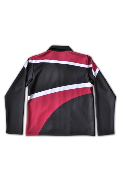 CH212 Online Order Cheerleading Jacket Fashion Design Contrast Color Zip Cheerleading Uniform Cheerleading Uniform Supplier detail view-2